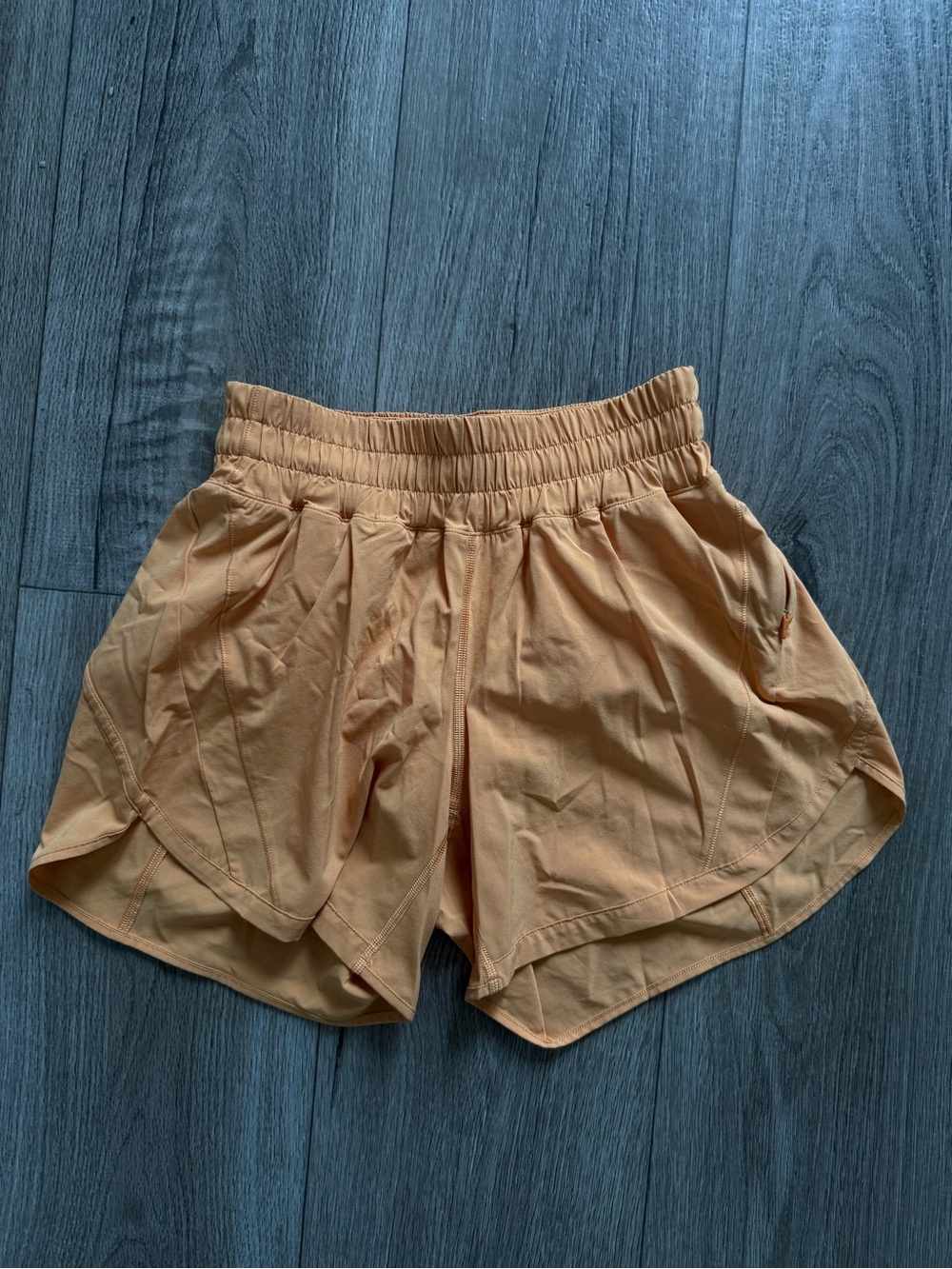 lululemon athletica Peach Athletic Running Shorts